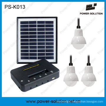 4W 11V Solar Panel 3PCS 1W LED Solar Light Bulbs Solar Kit Home Solar System